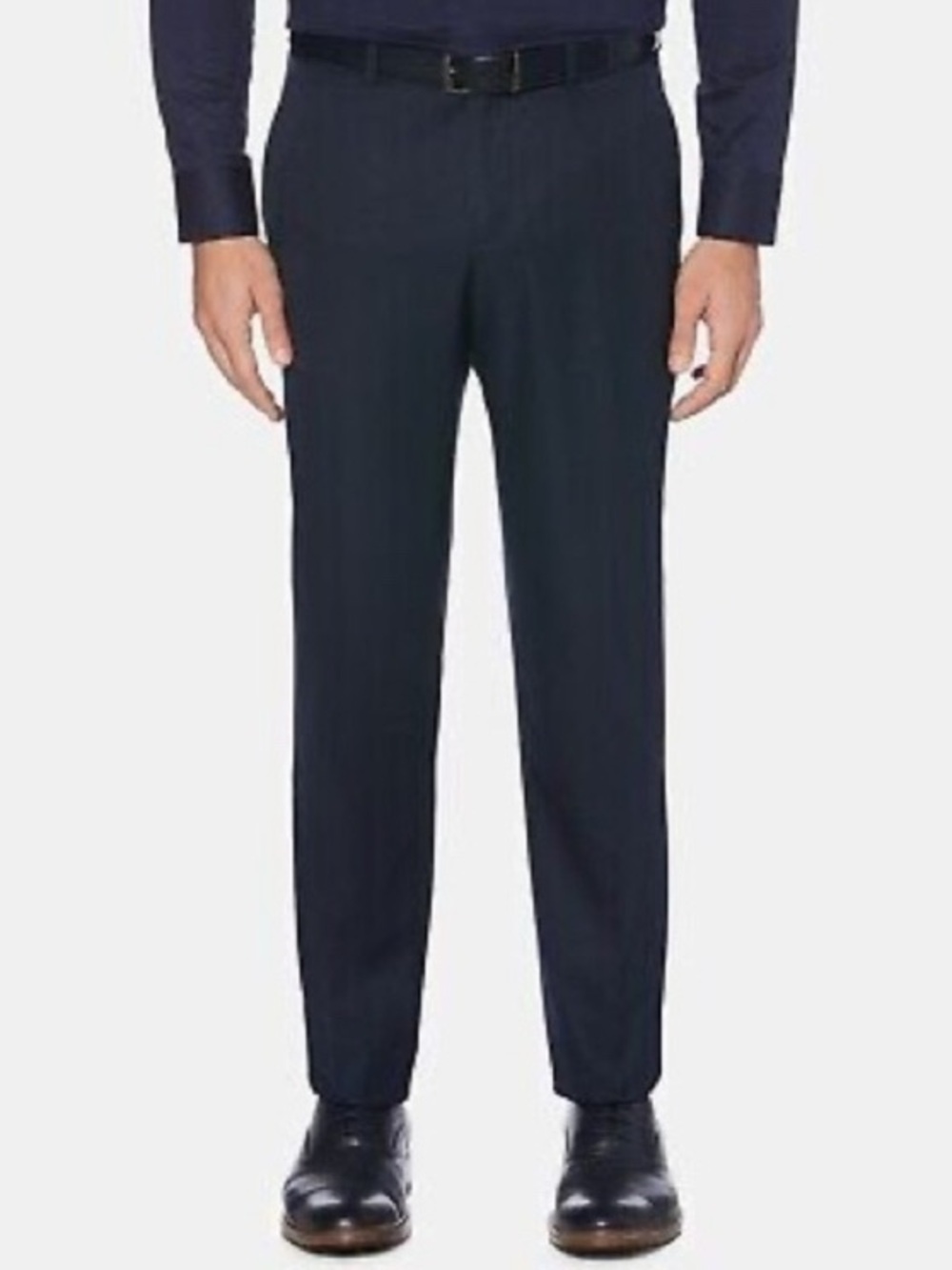 NWT Perry Ellis Premium Flex Twill Slacks, 32x30, navy blue Dress Pants